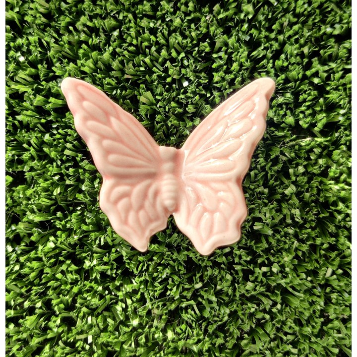 Farfalla rosa con magnete | CarinCasa