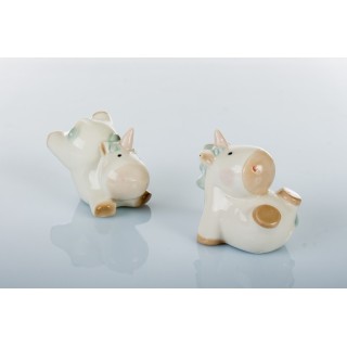 Unicorno decorazione 2 modelli assortiti 7x7x6 cm |…