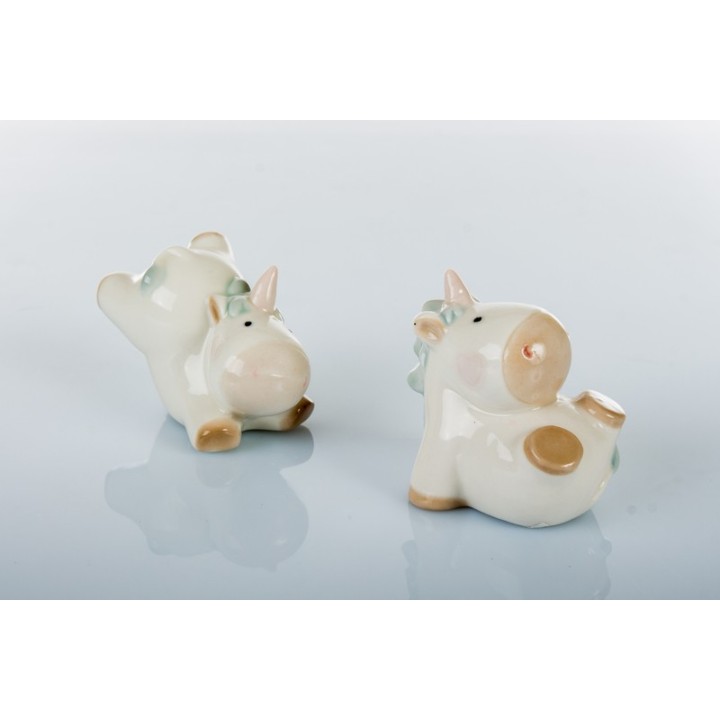 Unicorno decorazione 2 modelli assortiti 7x7x6 cm |…