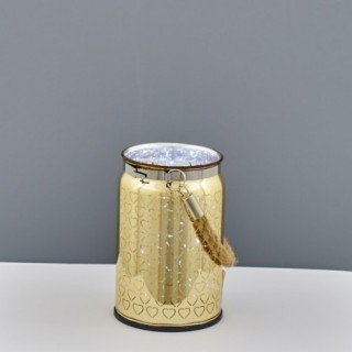 Lantern. Heart mirror gold pccmd.8 h.12 (1/36) | CarinCasa